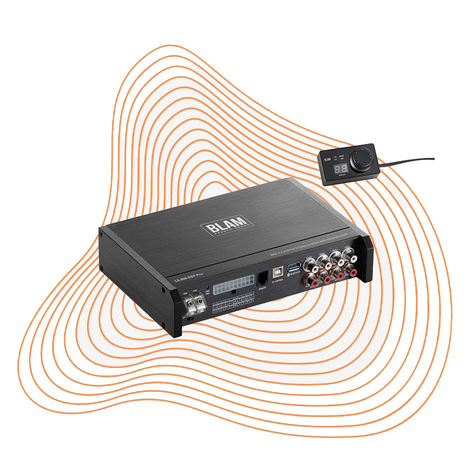 Car audio DSP processor unit