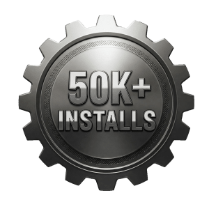 Over 50,000 installs completed